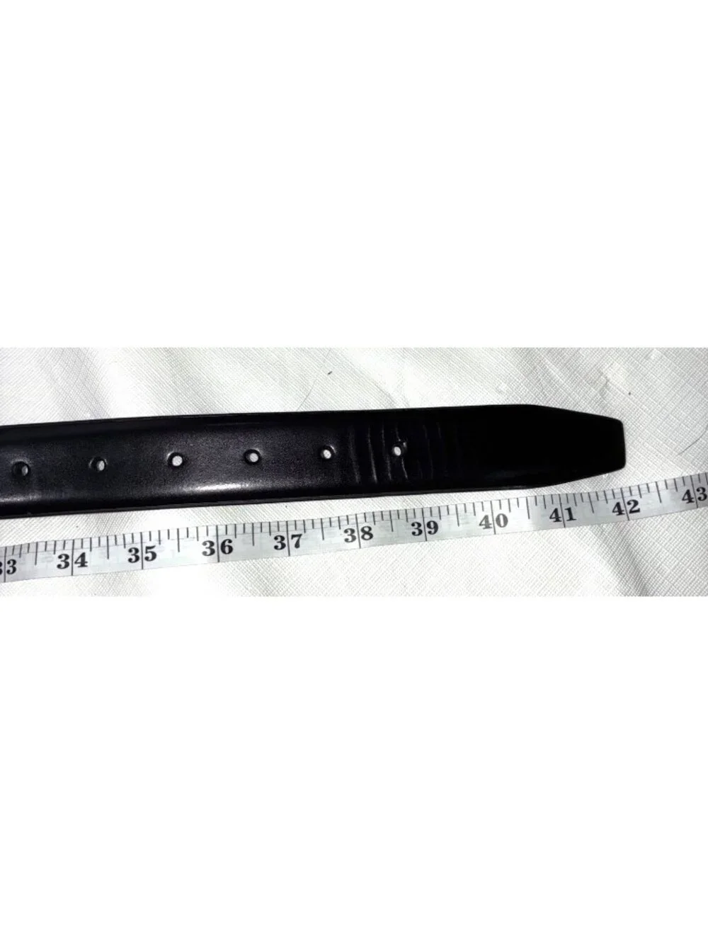 Calvin Klein Mens Black & Brown Reversible Leather Belt With Gunmetal Buckle